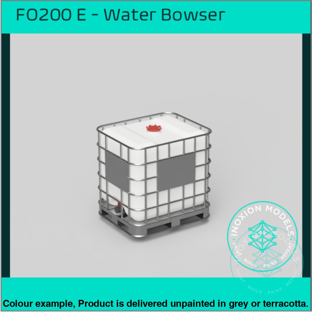 Fo200E – Water Bowser Oo/Ho Scale Oo Accessory