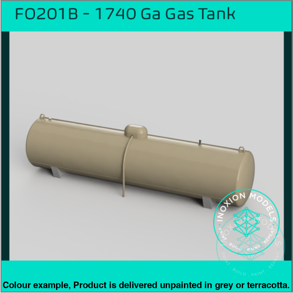 Fo201B – 1740 Ga Gas Tank Oo/Ho Scale Oo Accessory