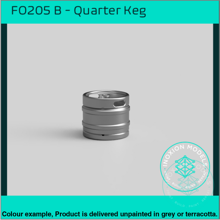 Fo205B – Quarter Keg Oo/Ho Scale Oo Accessory