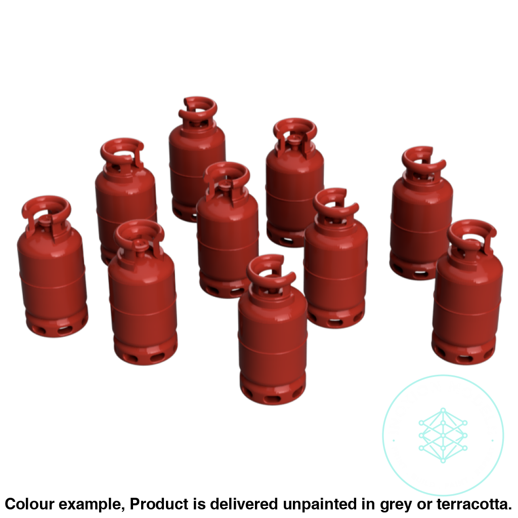 Fo205D – Gas Bottles Oo/Ho Scale Oo Accessory