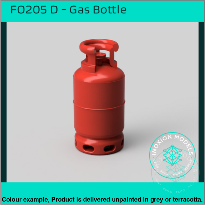 Fo205D – Gas Bottles Oo/Ho Scale Oo Accessory