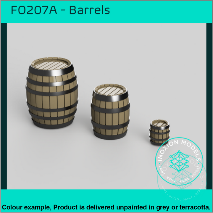 Fo207A – Barrels Oo/Ho Scale Oo Accessory