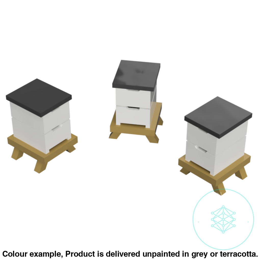 Fo300A – Box Beehives Oo/Ho Scale Oo Accessory