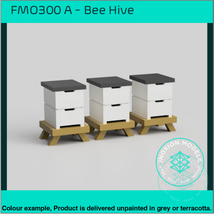 Fo300A – Box Beehives Oo/Ho Scale Oo Accessory