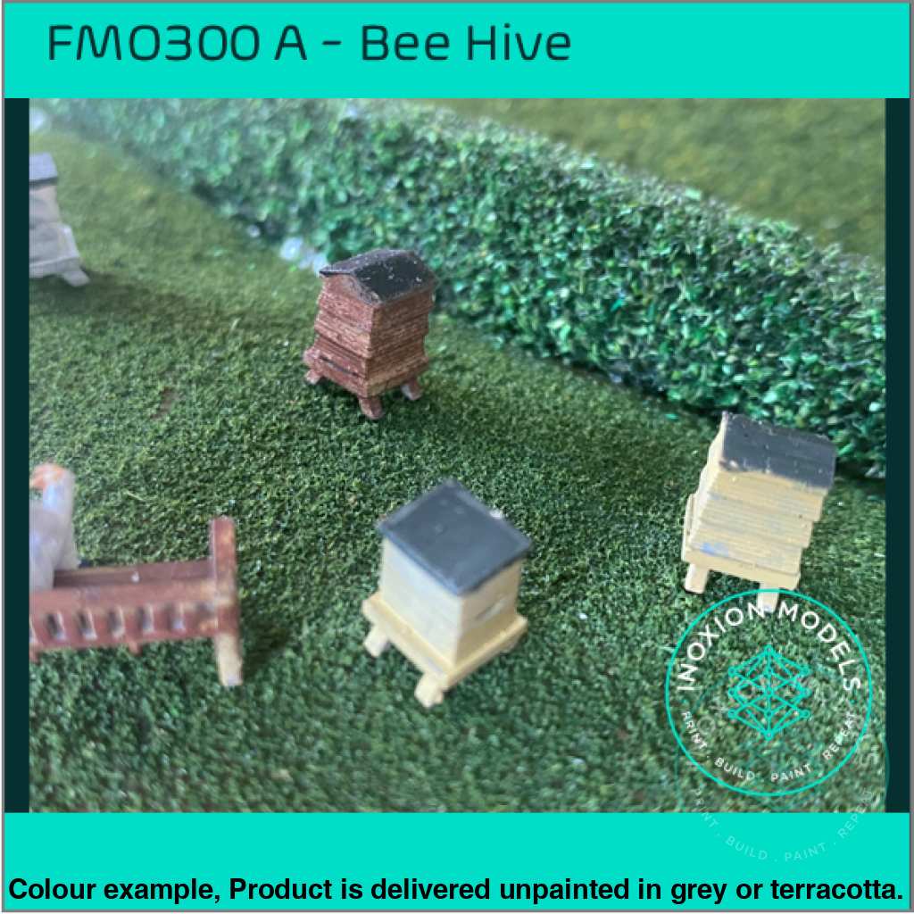 Fo300A – Box Beehives Oo/Ho Scale Oo Accessory