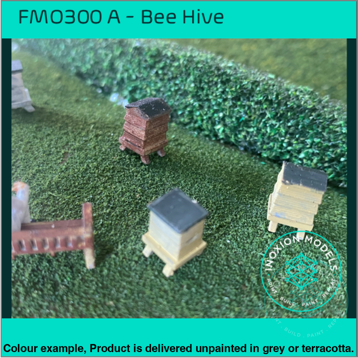 Fo300A – Box Beehives Oo/Ho Scale Oo Accessory