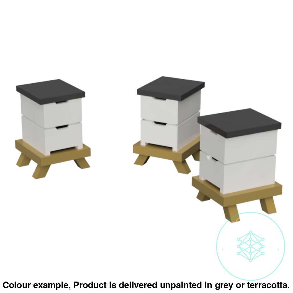 Fo300A – Box Beehives Oo/Ho Scale Oo Accessory