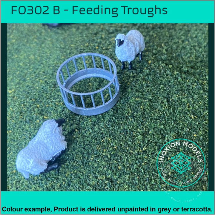 Fo302 B – Feeding Station Oo/Ho Scale Oo Accessory