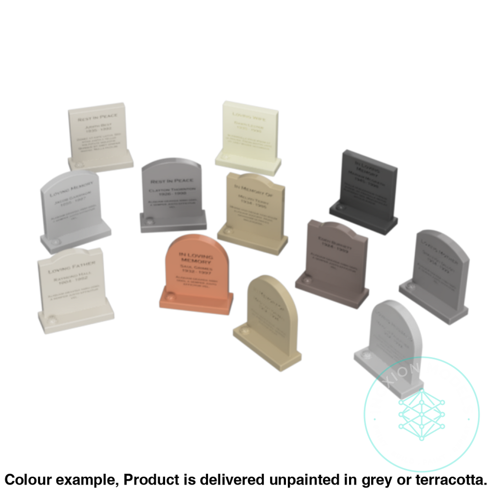 Fo307A – Small Grave Stones Oo/Ho Scale Oo Accessory