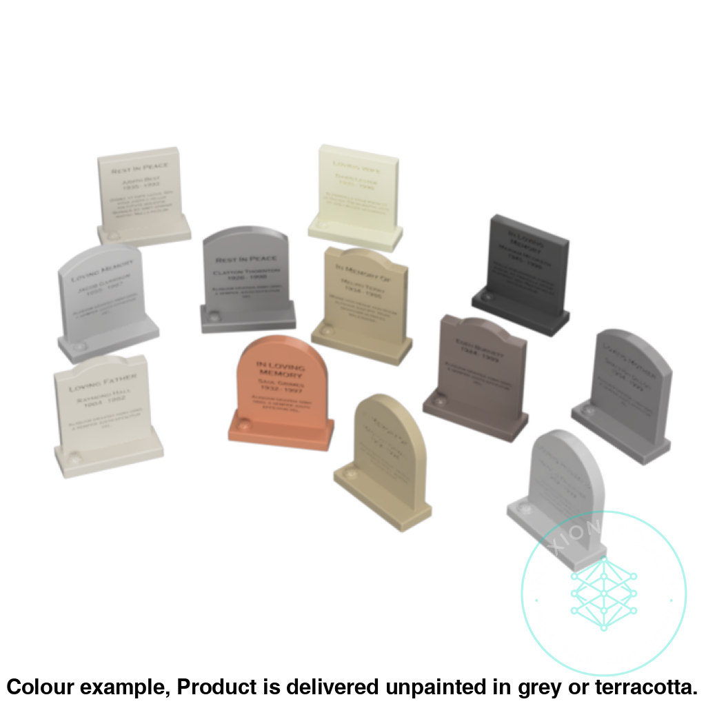 Fo307A – Small Grave Stones Oo/Ho Scale Oo Accessory