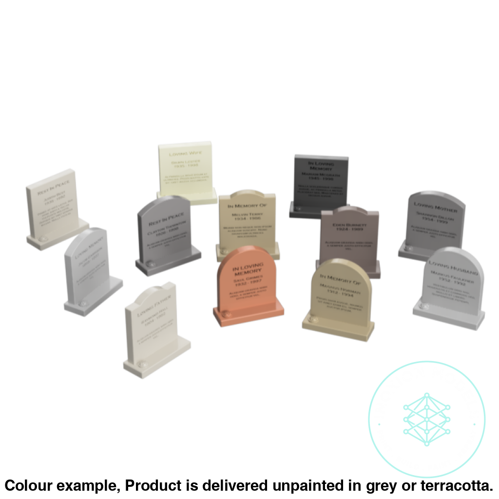 Fo307A – Small Grave Stones Oo/Ho Scale Oo Accessory