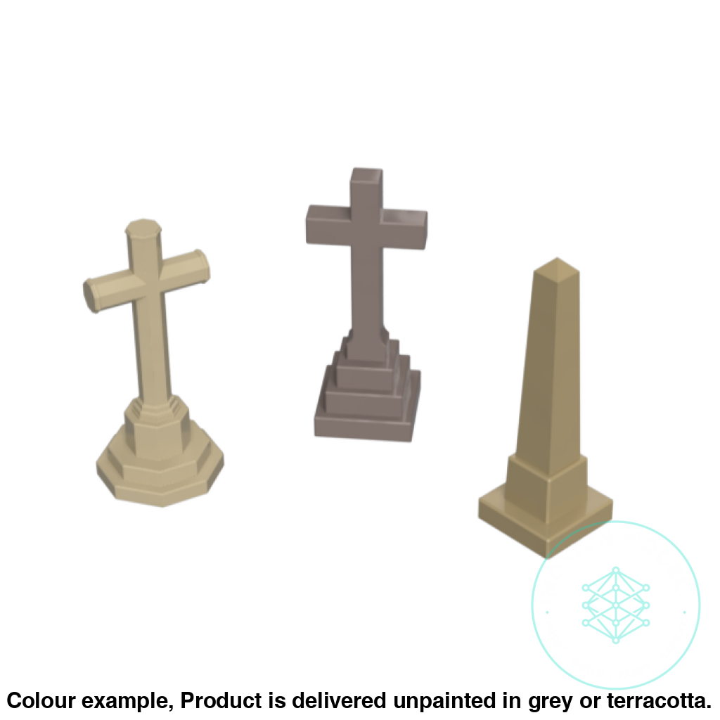 Fo307D – Grave Monuments Oo/Ho Scale Oo Accessory