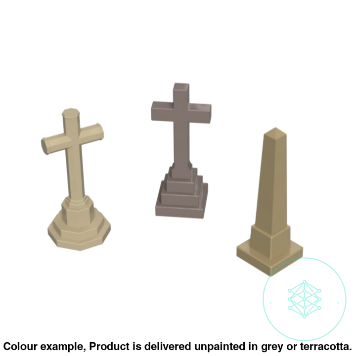 Fo307D – Grave Monuments Oo/Ho Scale Oo Accessory