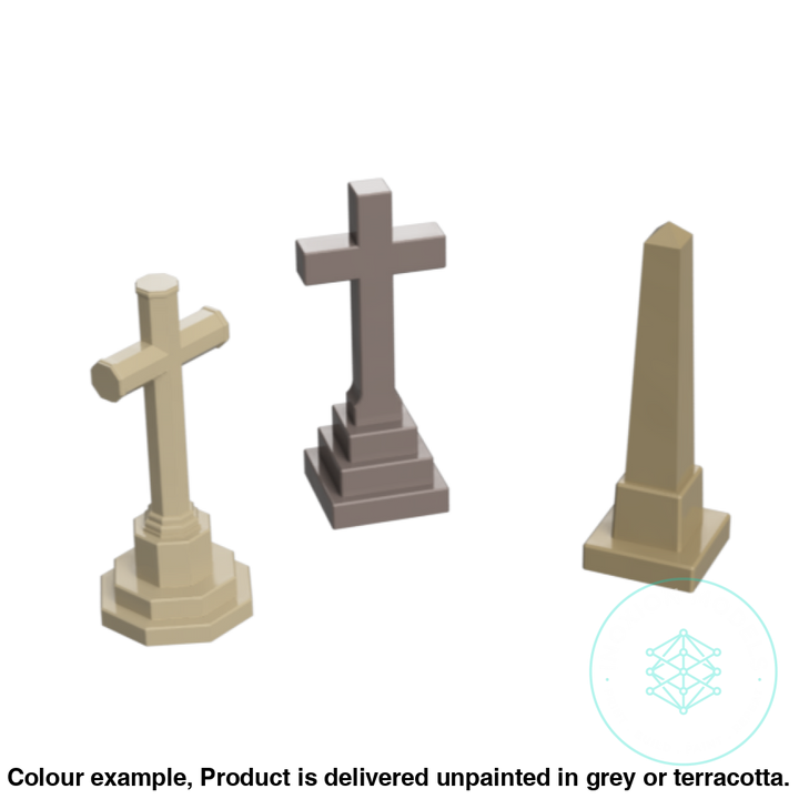 Fo307D – Grave Monuments Oo/Ho Scale Oo Accessory