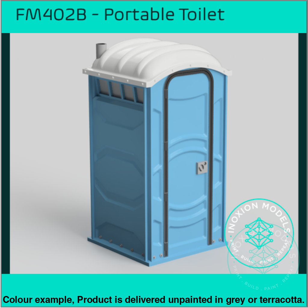 Fo402B – Portable Toilets Oo/Ho Scale Oo Accessory