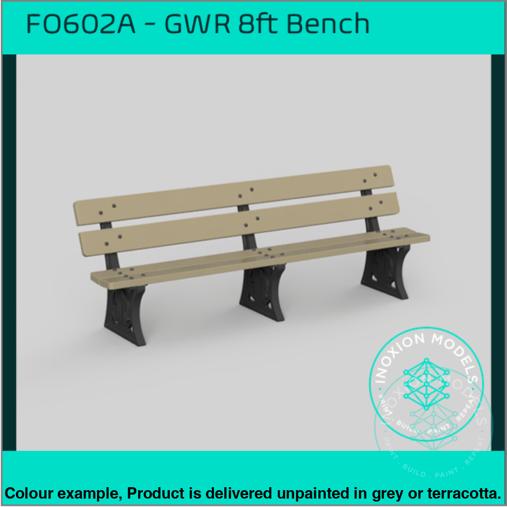 Fo602A – Gwr 8Ft Platform Benches Oo/Ho Scale Oo Accessory