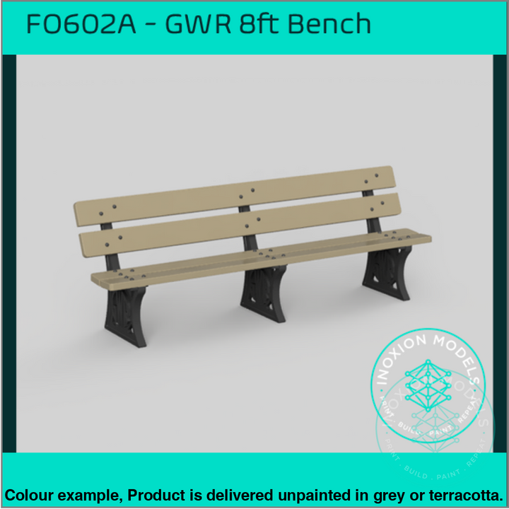 Fo602A – Gwr 8Ft Platform Benches Oo/Ho Scale Oo Accessory