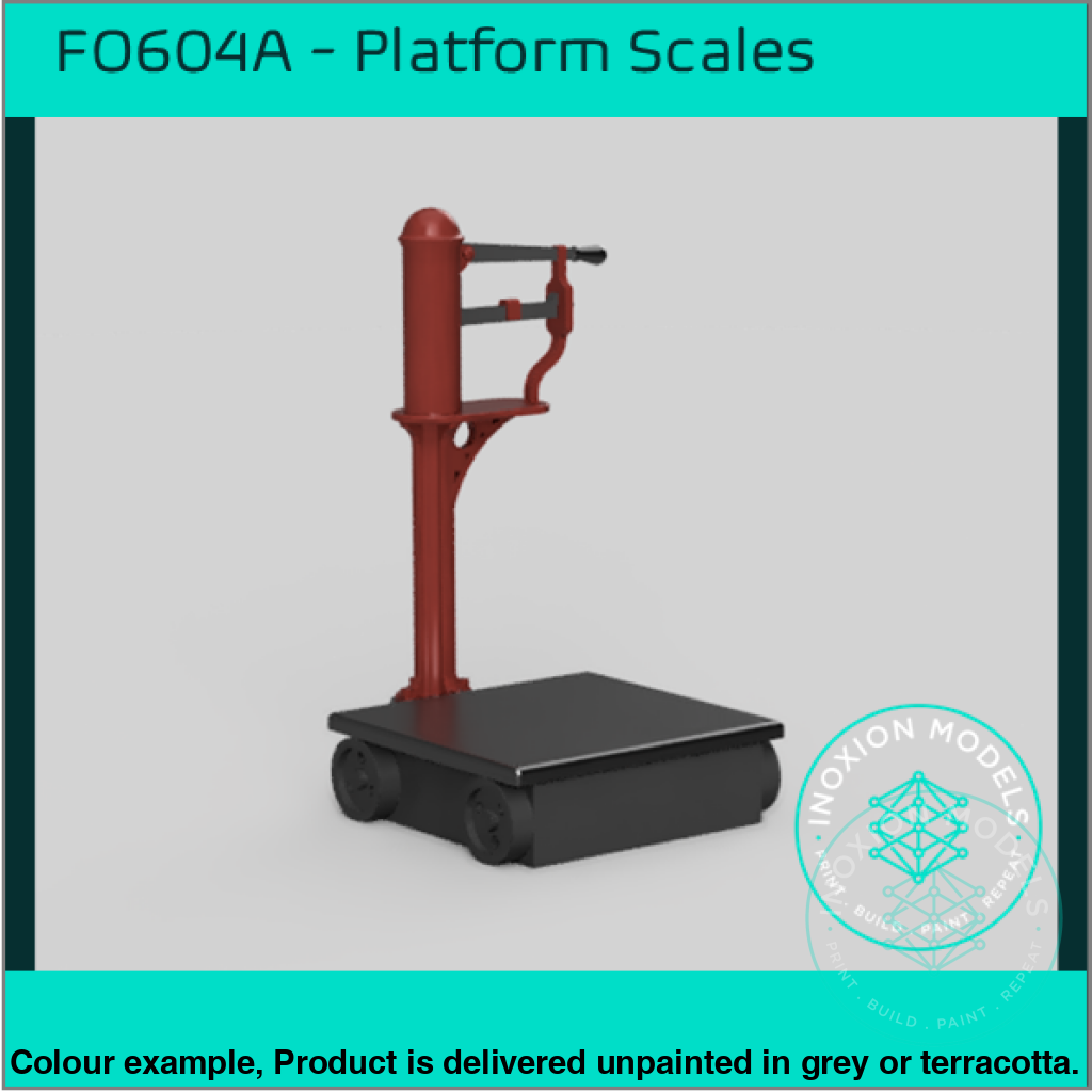 Fo604A – Platform Scales Oo/Ho Scale Oo Accessory