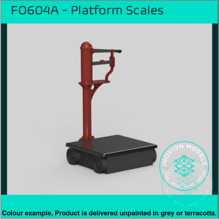 Fo604A – Platform Scales Oo/Ho Scale Oo Accessory