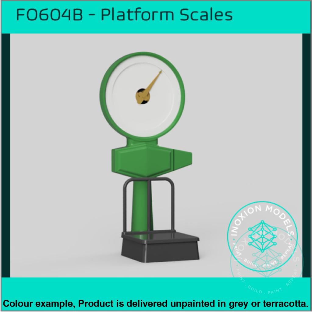 Fo604B – Platform Scales Oo/Ho Scale Oo Accessory