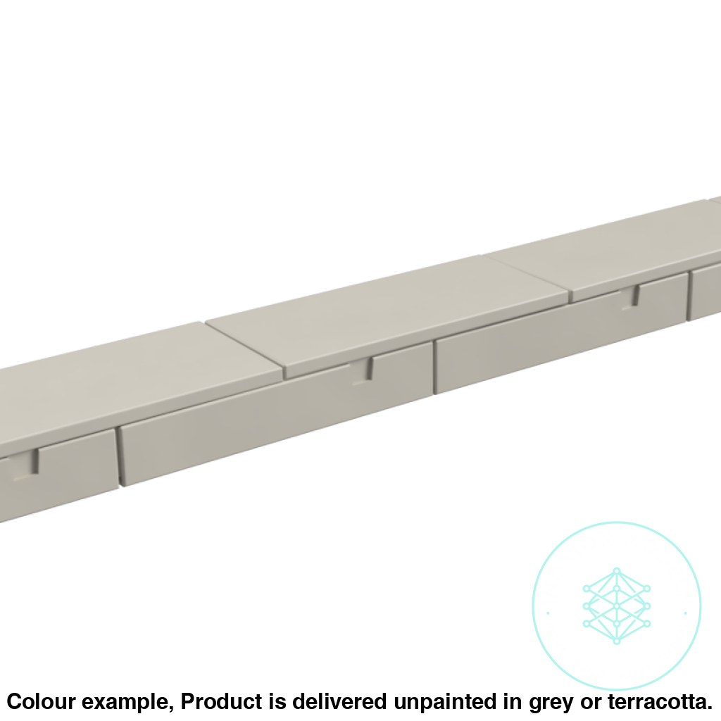 Fo607B – Wide Concrete Cable Channels Oo/Ho Scale (Copy) Oo Accessory