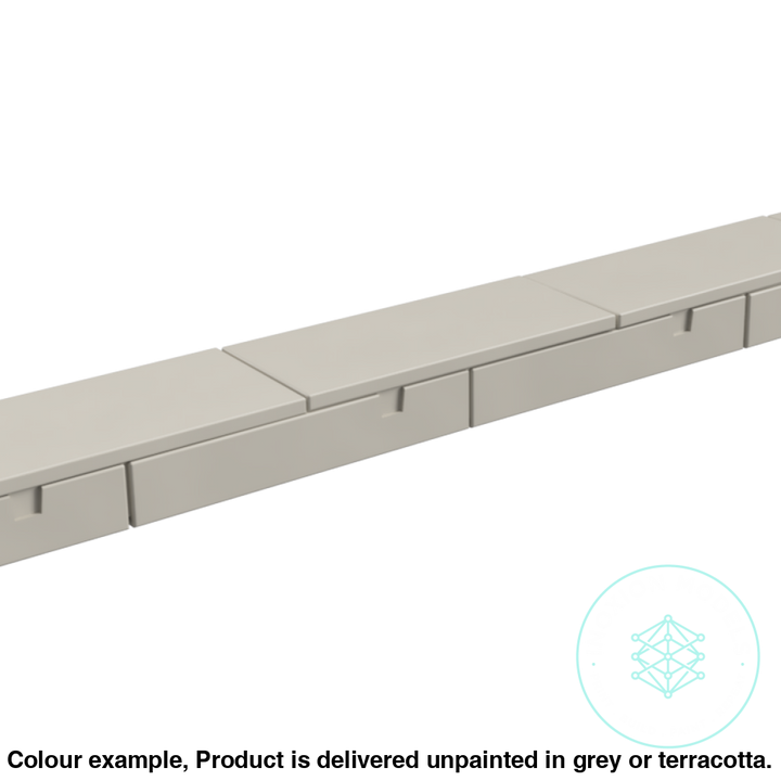 Fo607B – Wide Concrete Cable Channels Oo/Ho Scale (Copy) Oo Accessory