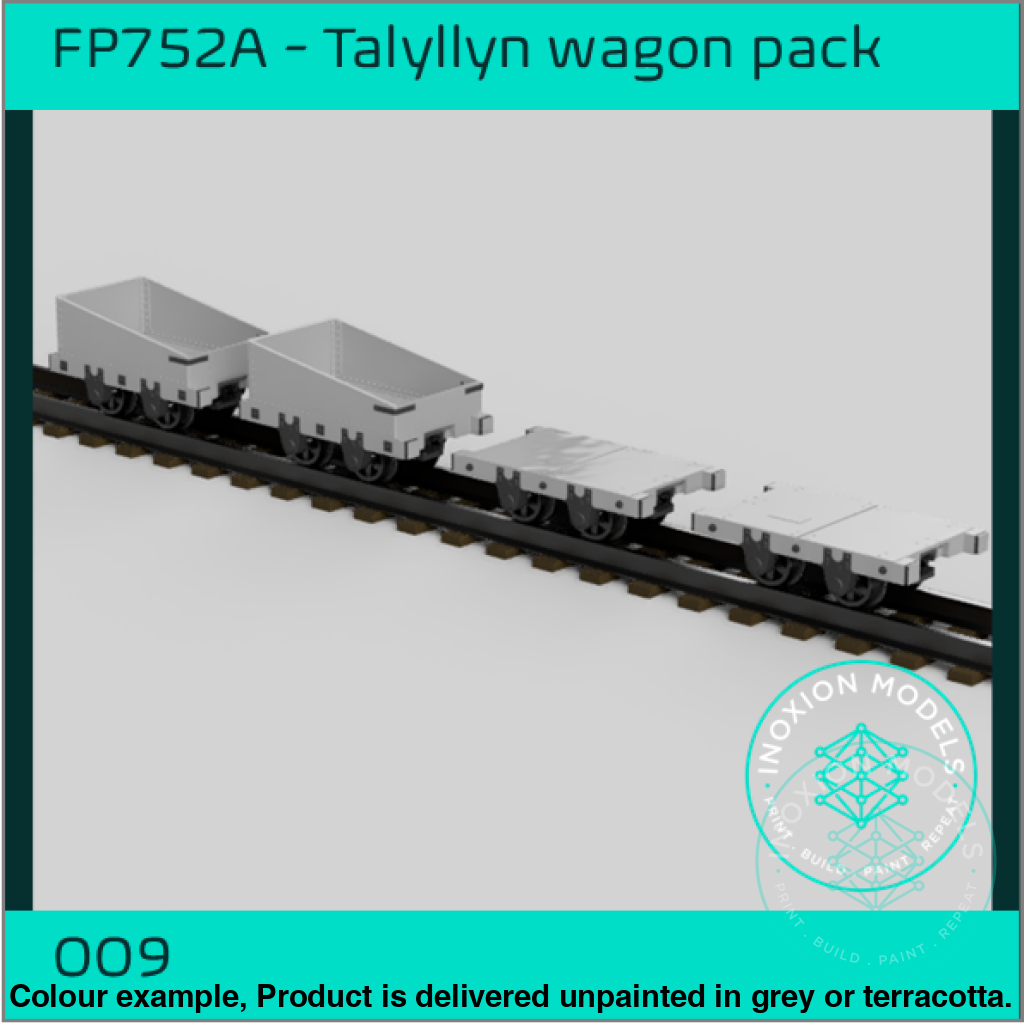 Fp752A – Talyllyn Wagon Pack Oo9 Gauge Oo Scale Rolling Stock