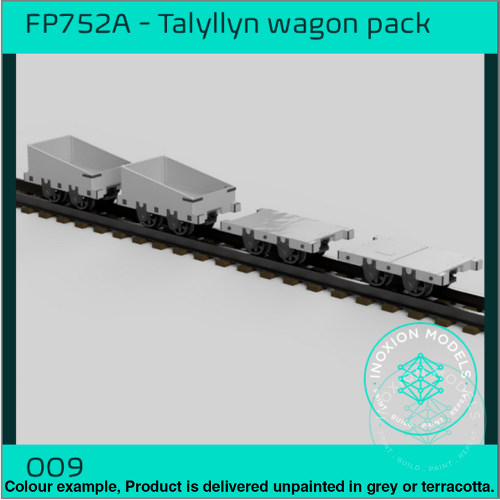 Fp752A – Talyllyn Wagon Pack Oo9 Gauge Oo Scale Rolling Stock