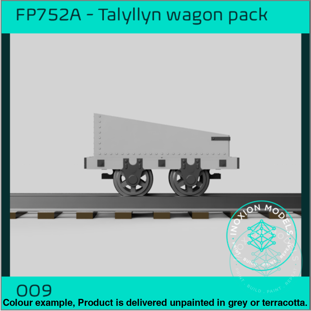 Fp752A – Talyllyn Wagon Pack Oo9 Gauge Oo Scale Rolling Stock