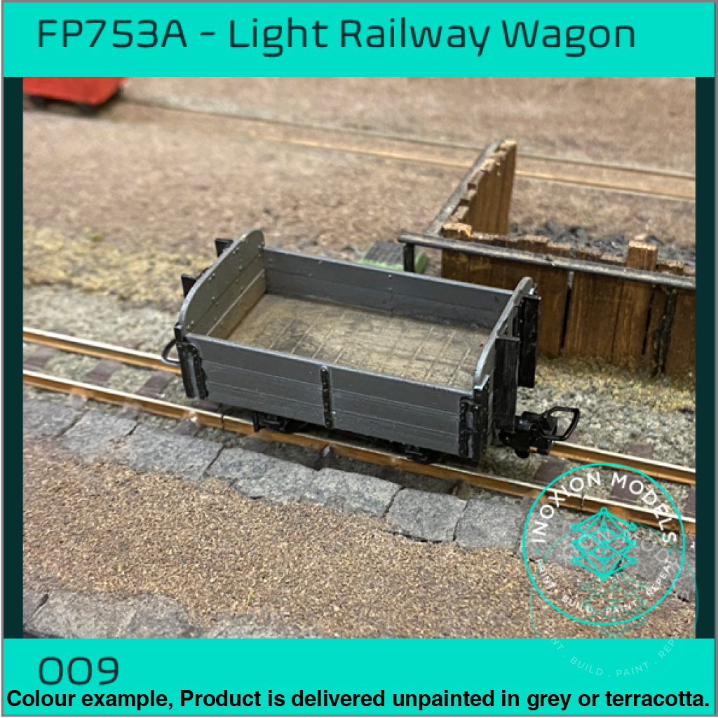 Fp753A – Light Railway Wagon Oo9 Gauge Oo Scale Rolling Stock