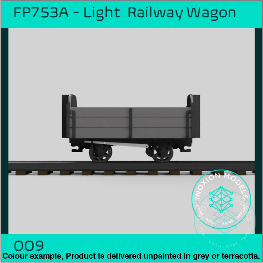 Fp753A – Light Railway Wagon Oo9 Gauge Oo Scale Rolling Stock