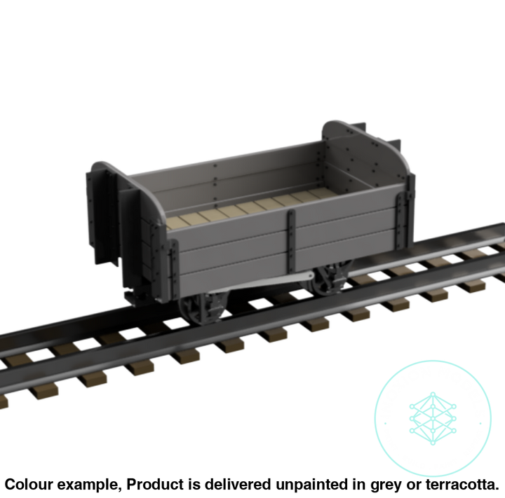 Fp753A – Light Railway Wagon Oo9 Gauge Oo Scale Rolling Stock