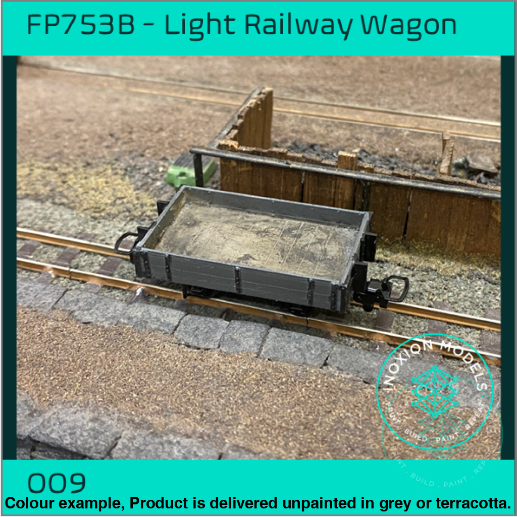 Fp753B – Light Railway Wagon Oo9 Gauge Oo Scale Rolling Stock