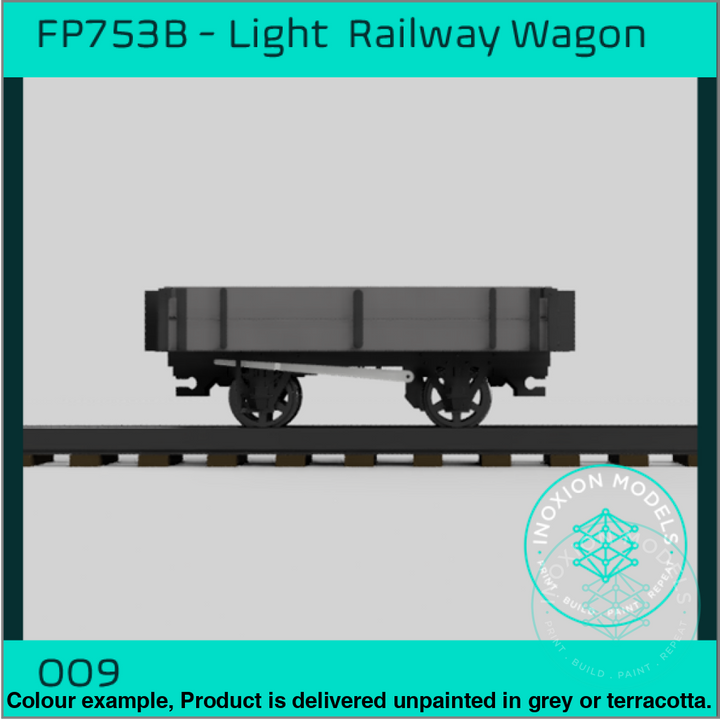 Fp753B – Light Railway Wagon Oo9 Gauge Oo Scale Rolling Stock