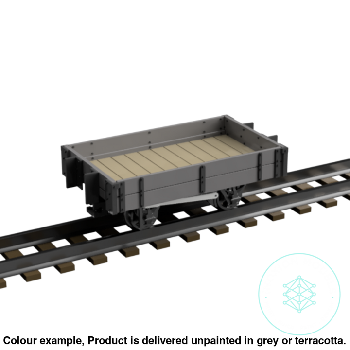 Fp753B – Light Railway Wagon Oo9 Gauge Oo Scale Rolling Stock