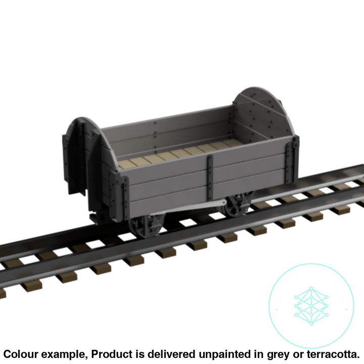 Fp753D – Light Railway Wagon Oo9 Gauge Oo Scale Rolling Stock