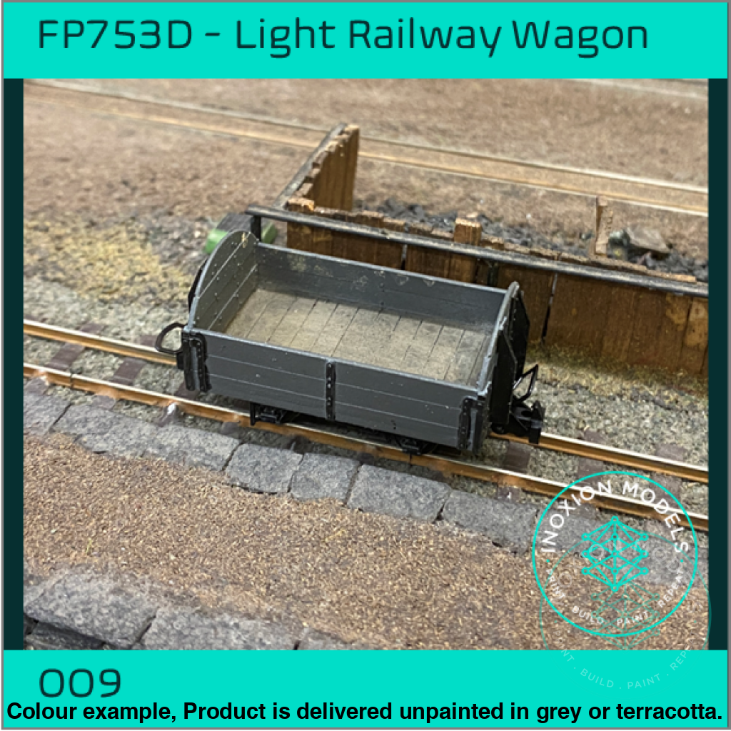 Fp753D – Light Railway Wagon Oo9 Gauge Oo Scale Rolling Stock