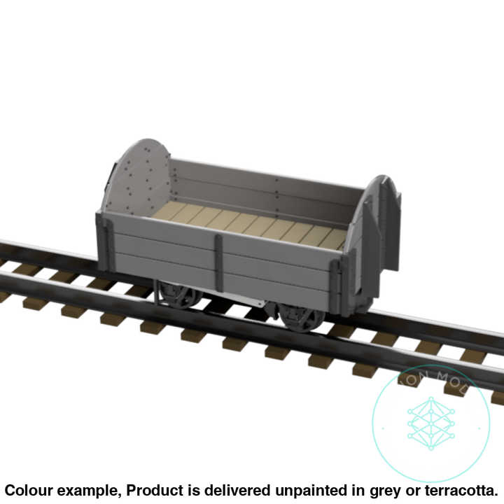 Fp753D – Light Railway Wagon Oo9 Gauge Oo Scale Rolling Stock