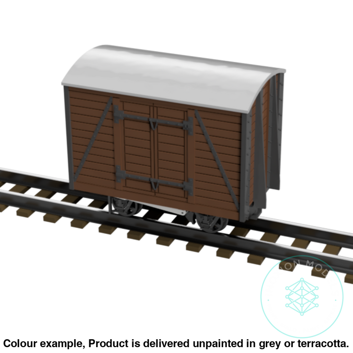 Fp753E – Light Railway Wagon Oo9 Gauge Oo Scale Rolling Stock