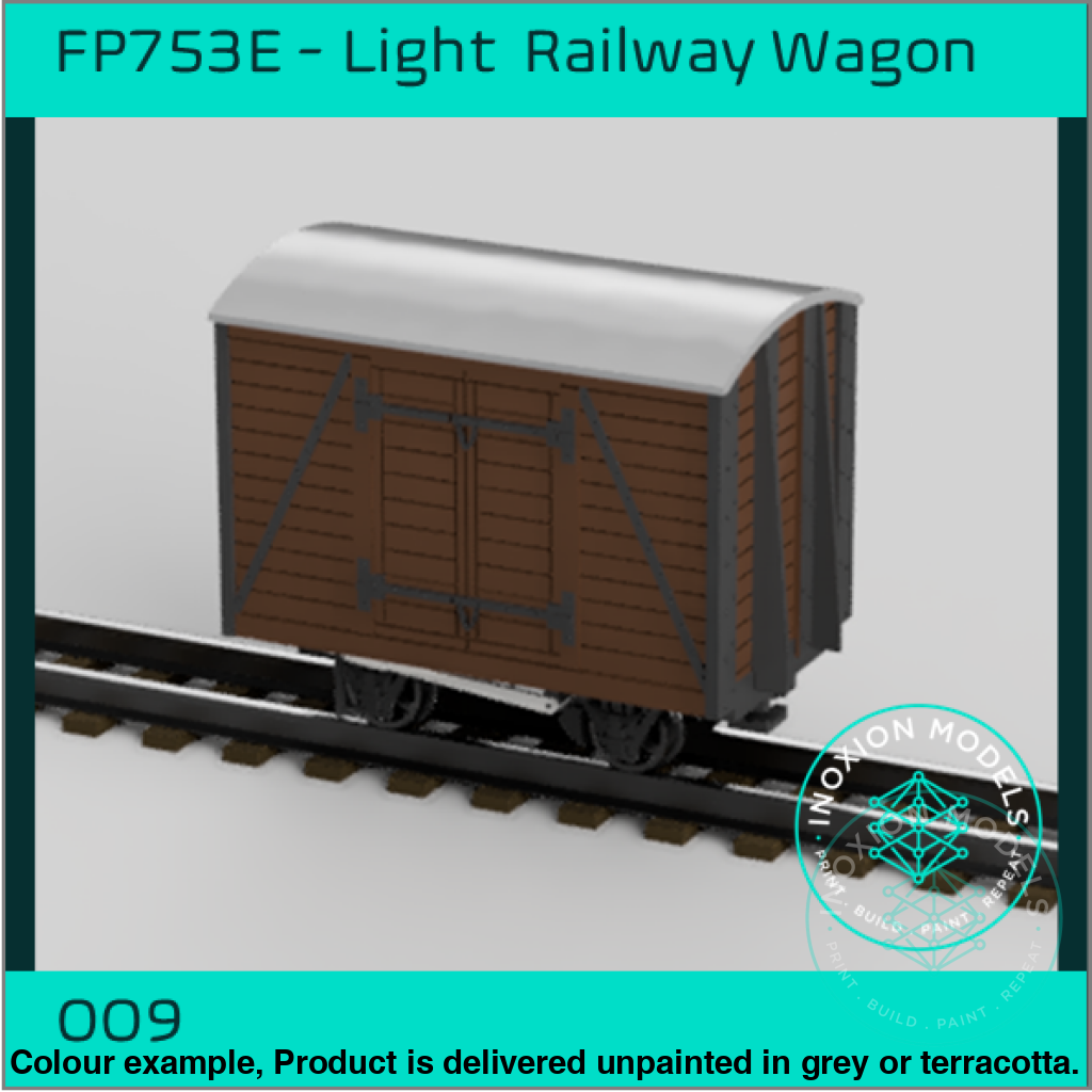 Fp753E – Light Railway Wagon Oo9 Gauge Oo Scale Rolling Stock