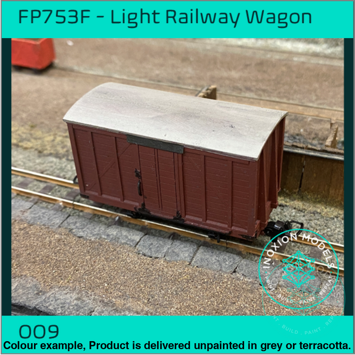 Fp753F – Light Railway Wagon Oo9 Gauge Oo Scale Rolling Stock