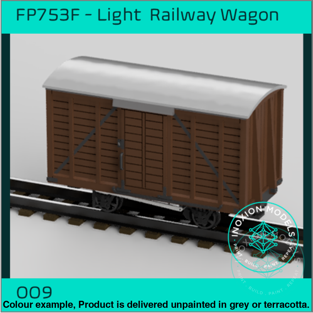 Fp753F – Light Railway Wagon Oo9 Gauge Oo Scale Rolling Stock