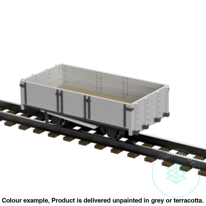 Fp755B – C&Mlr 5 Ton Open Wagon Oo9 Gauge Oo Scale Rolling Stock