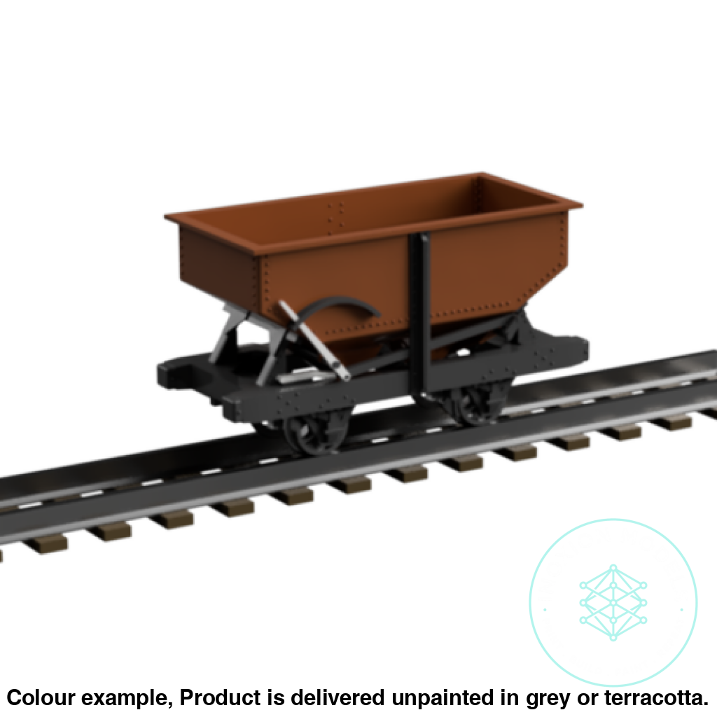 Fpc755C – 4X C&Mlr 3.5 Ton Hopper Wagon Oo9 Gauge Oo Scale Rolling Stock