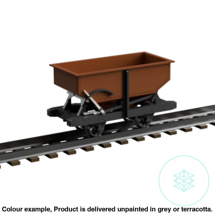 Fpc755C – 4X C&Mlr 3.5 Ton Hopper Wagon Oo9 Gauge Oo Scale Rolling Stock