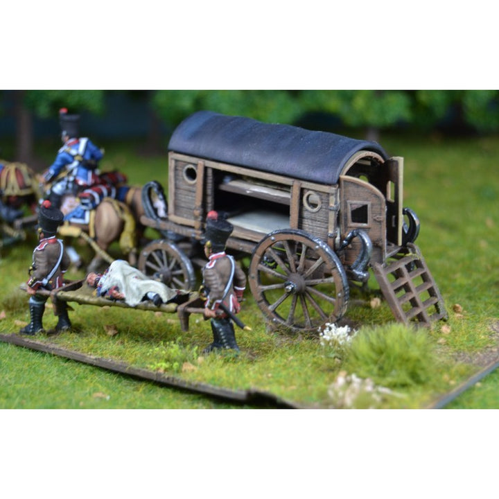 French Napoleonic Ambulance and Figures