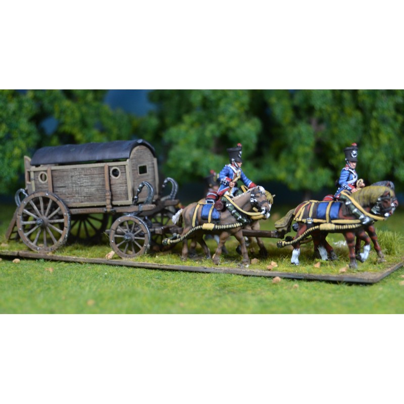 French Napoleonic Ambulance and Figures