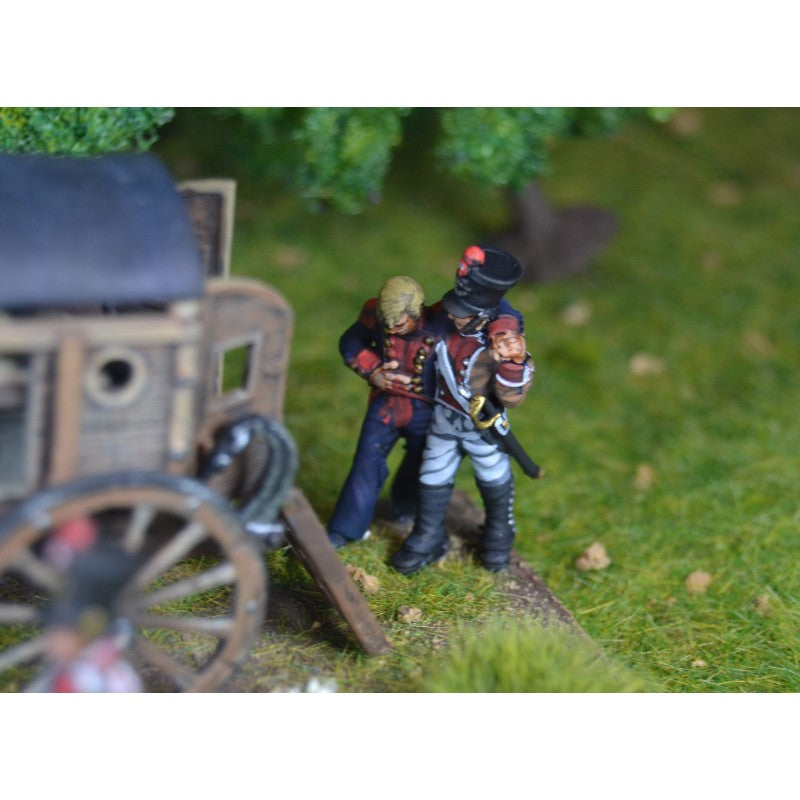 French Napoleonic Ambulance and Figures