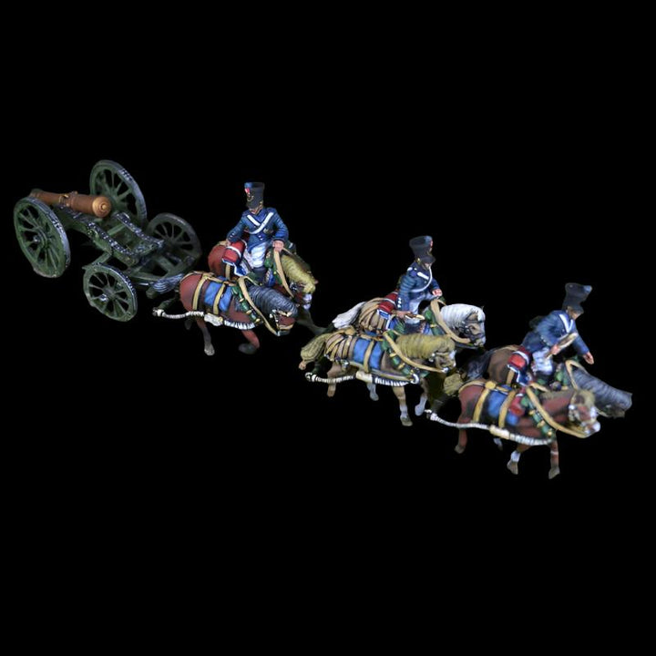 French Napoleonic 12lb Artillery Limber Team