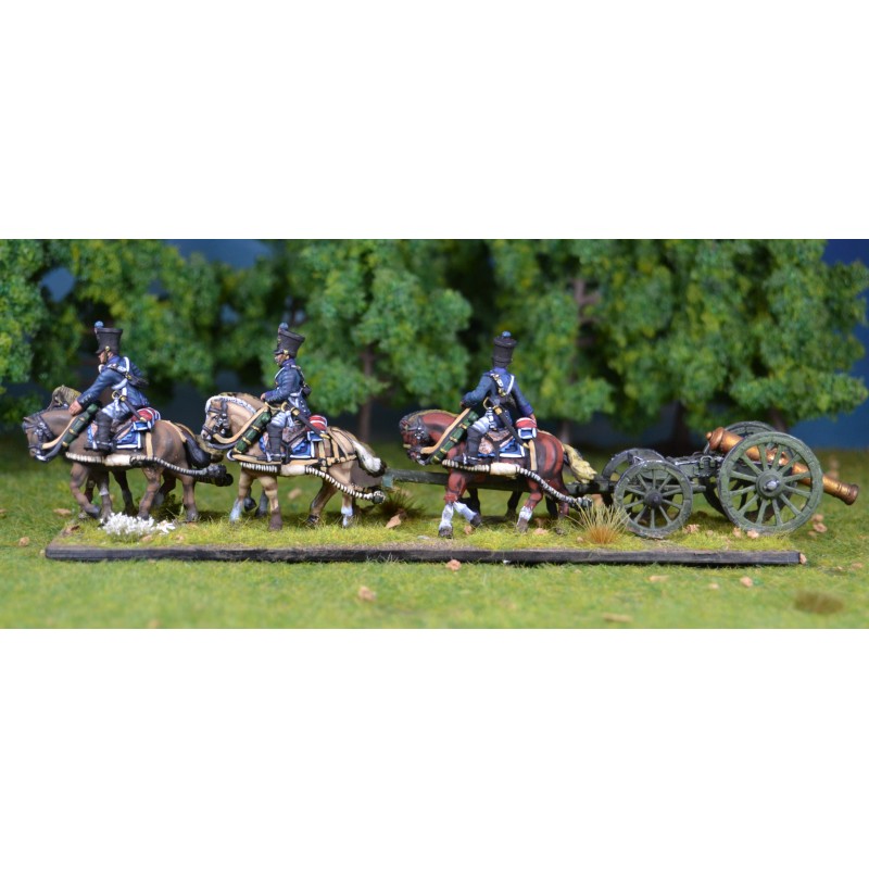 French Napoleonic 12lb Artillery Limber Team